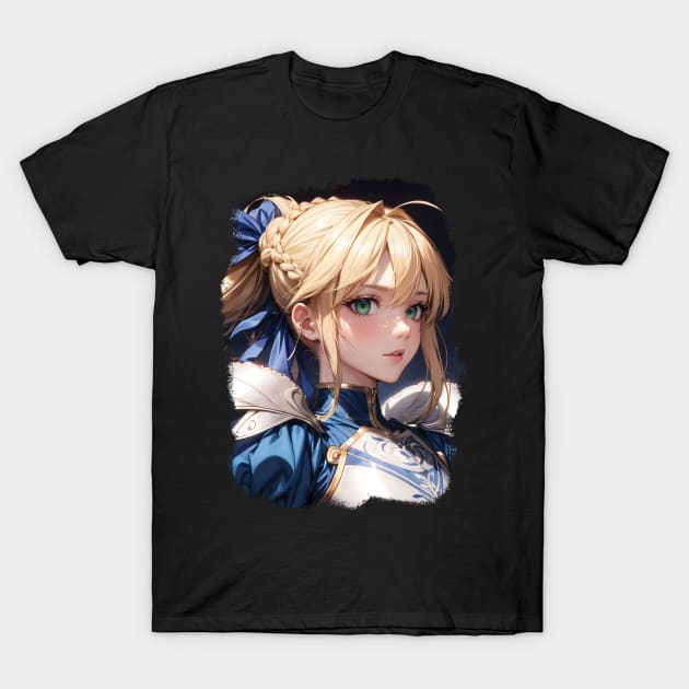 Fate Artoria Pendragon T-Shirt by Kyauto